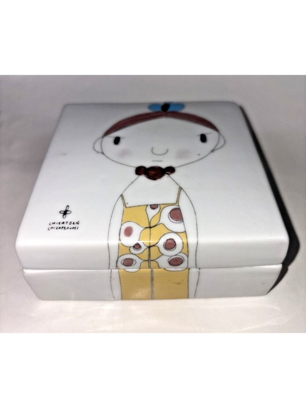 Tozai Home Chiratorn Chirapravati Palais De Bann Mor Ceramic Whimsy Trinket Box